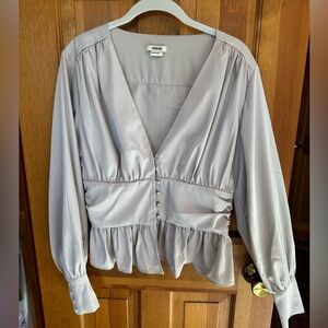 JASON WU- NEW corset like long sleeve top. Never worn in great condition
